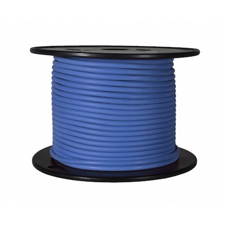 Wirthco Primary Wire, GPT, 16 AWG, Blue, PVC Jacket W48-81099